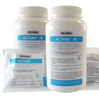 rectorseal Actabs - tabletki do dezynfekcji tac ociekowych i układów odprowadzania skroplin