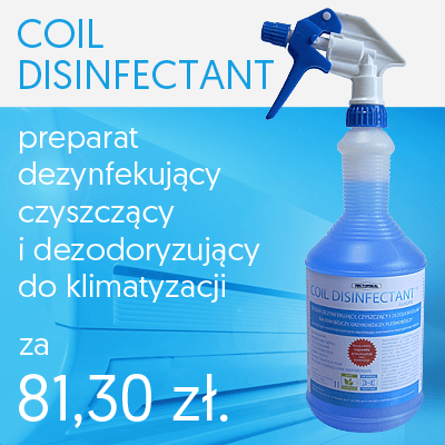 Płyn do dezynfekcji klimatyzacji Coil Disinfectant - promocja