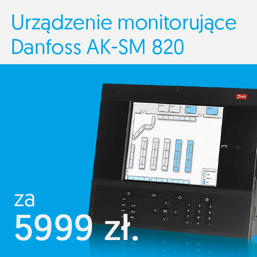 Urządzenie monitorujące Danfoss AK-SM 820 za 5999 PLN